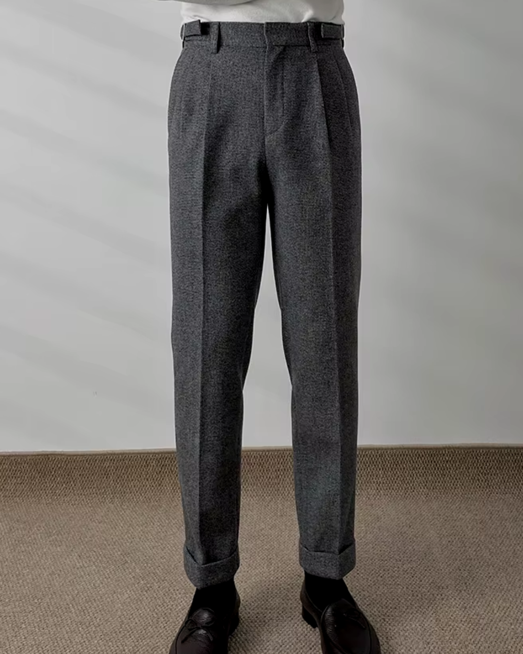 Tailored High-Waist - Trousers