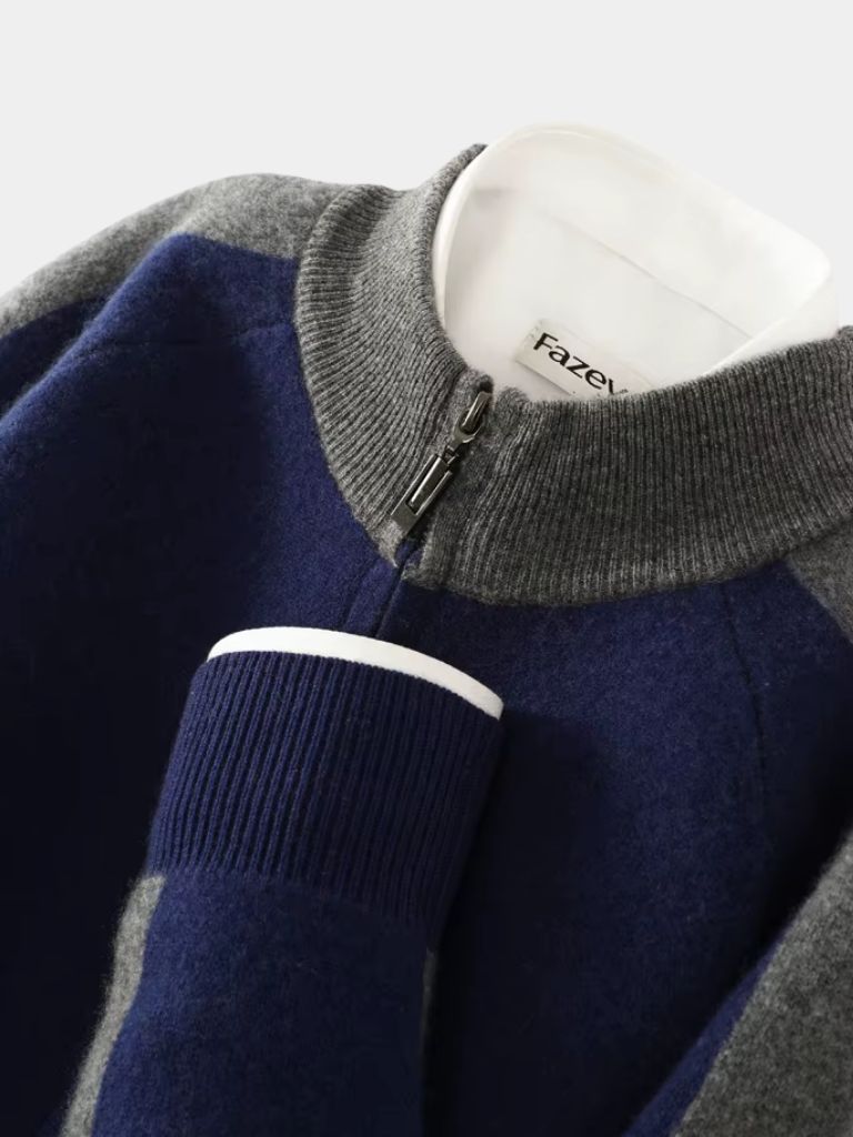 Navy Heritage Cashmere Set – Casa  Laro CASA LARO