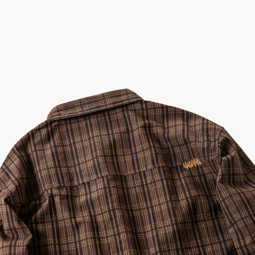 Brushed Flannel Button-Down - Shirt