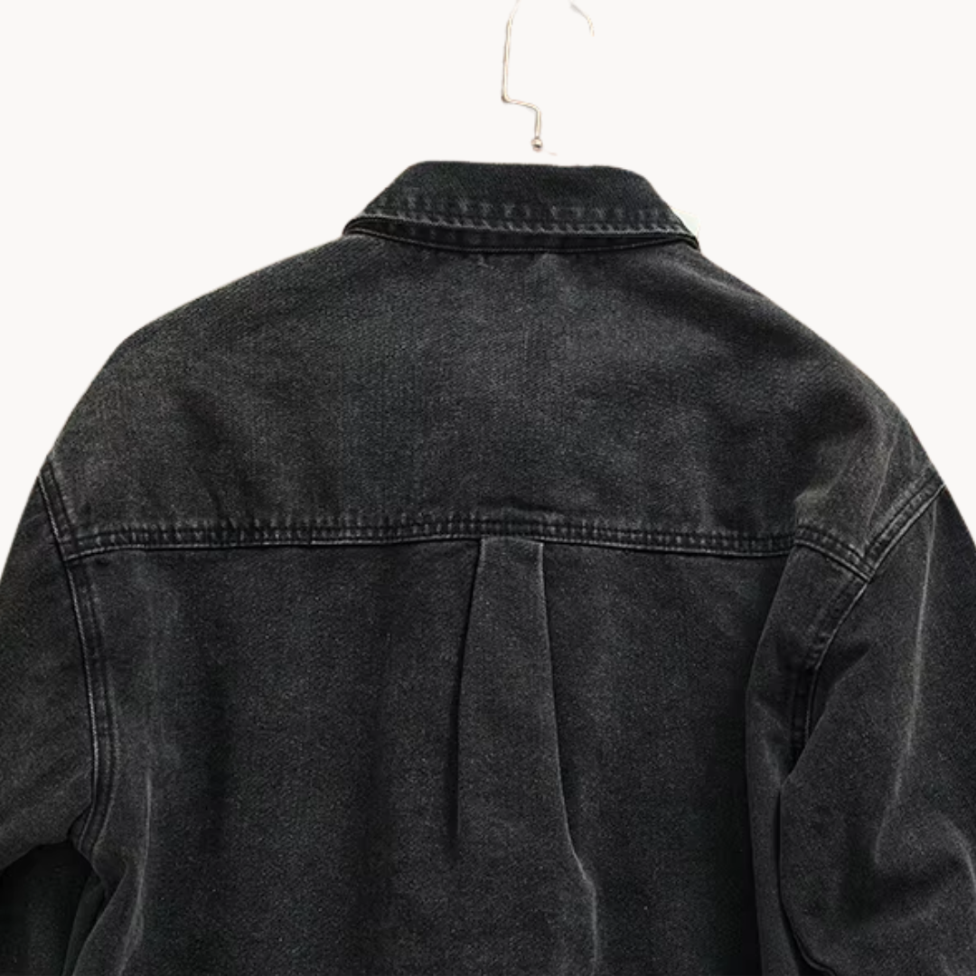 Washed Indigo Denim Western - Shirt