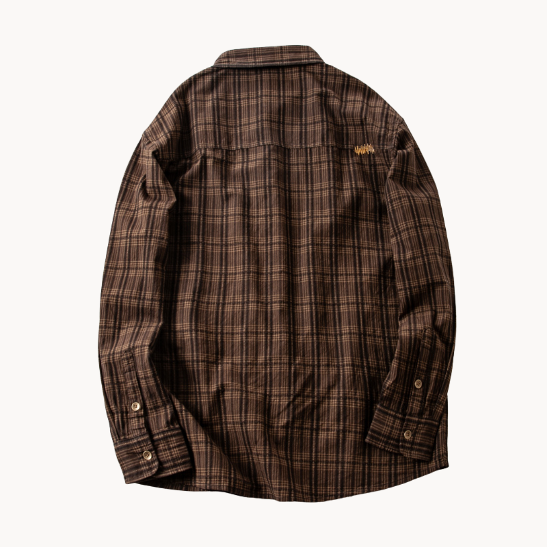 Brushed Flannel Button-Down - Shirt