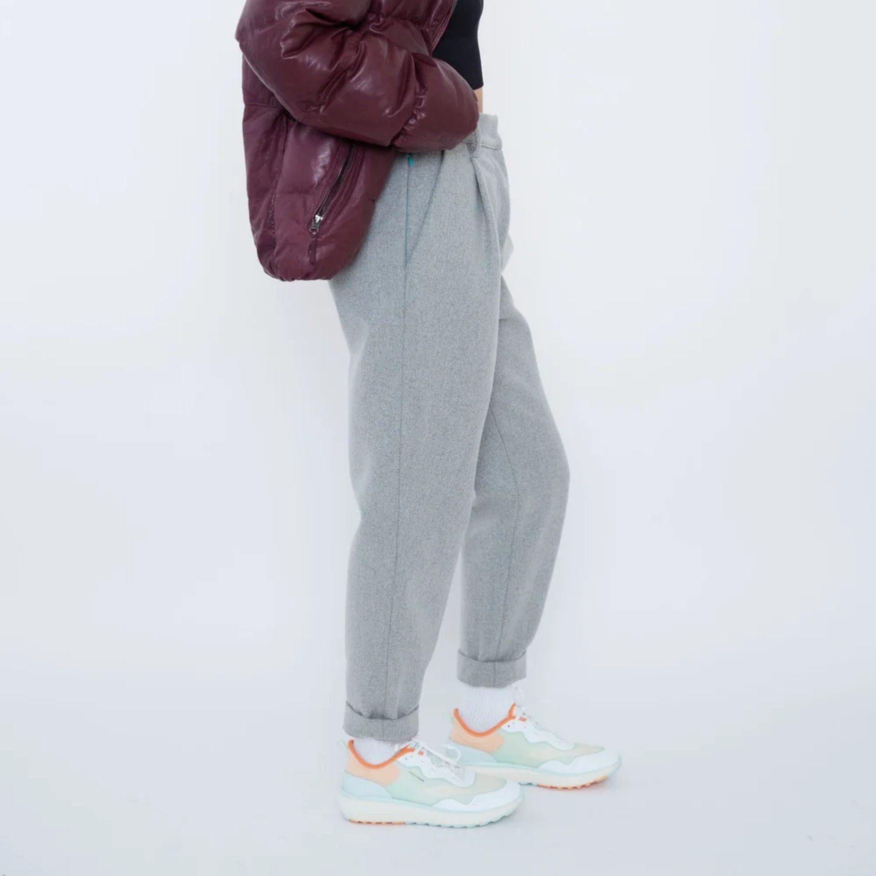 Leona | Light Grey Trousers