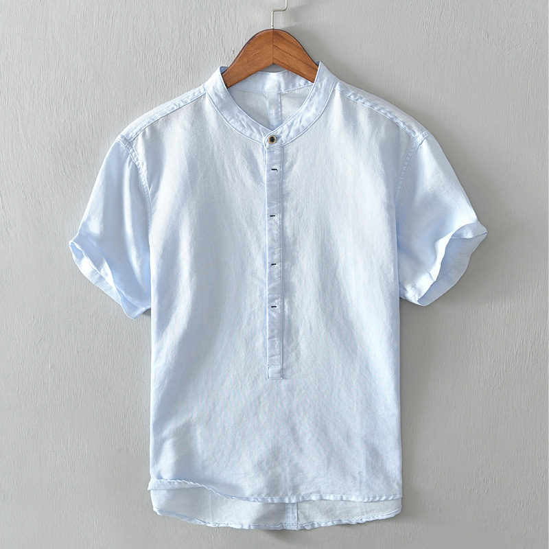 Lightweight Linen Button-Down - Shirt