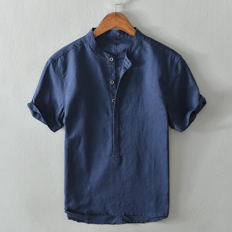 Lightweight Linen Button-Down - Shirt
