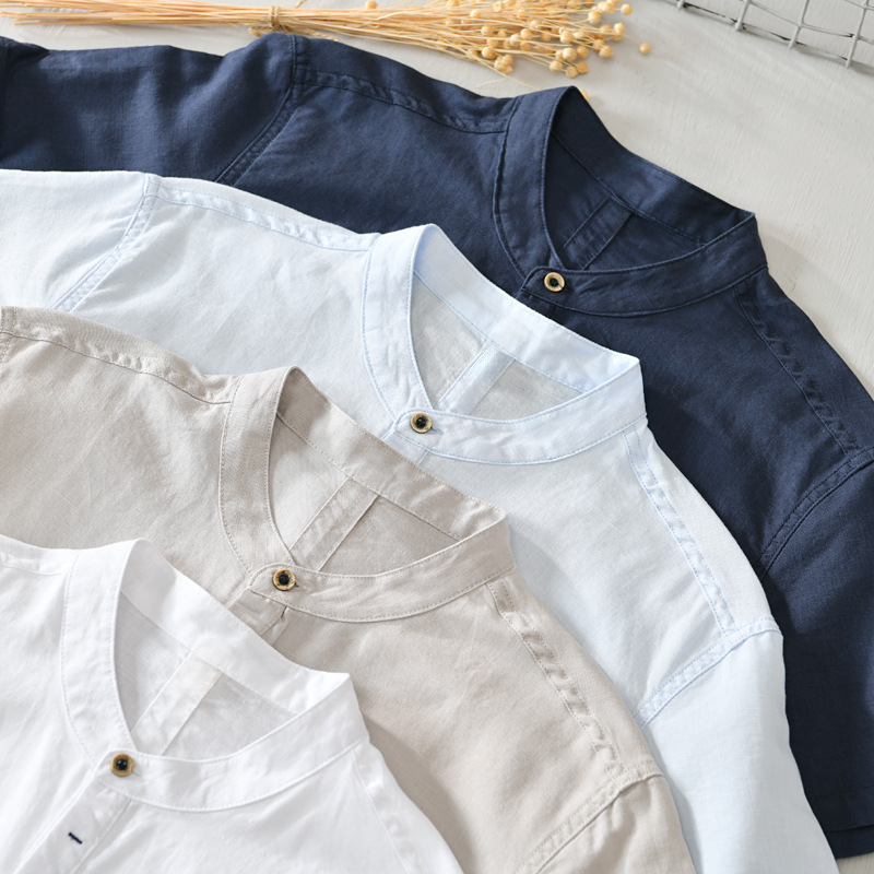 Lightweight Linen Button-Down - Shirt