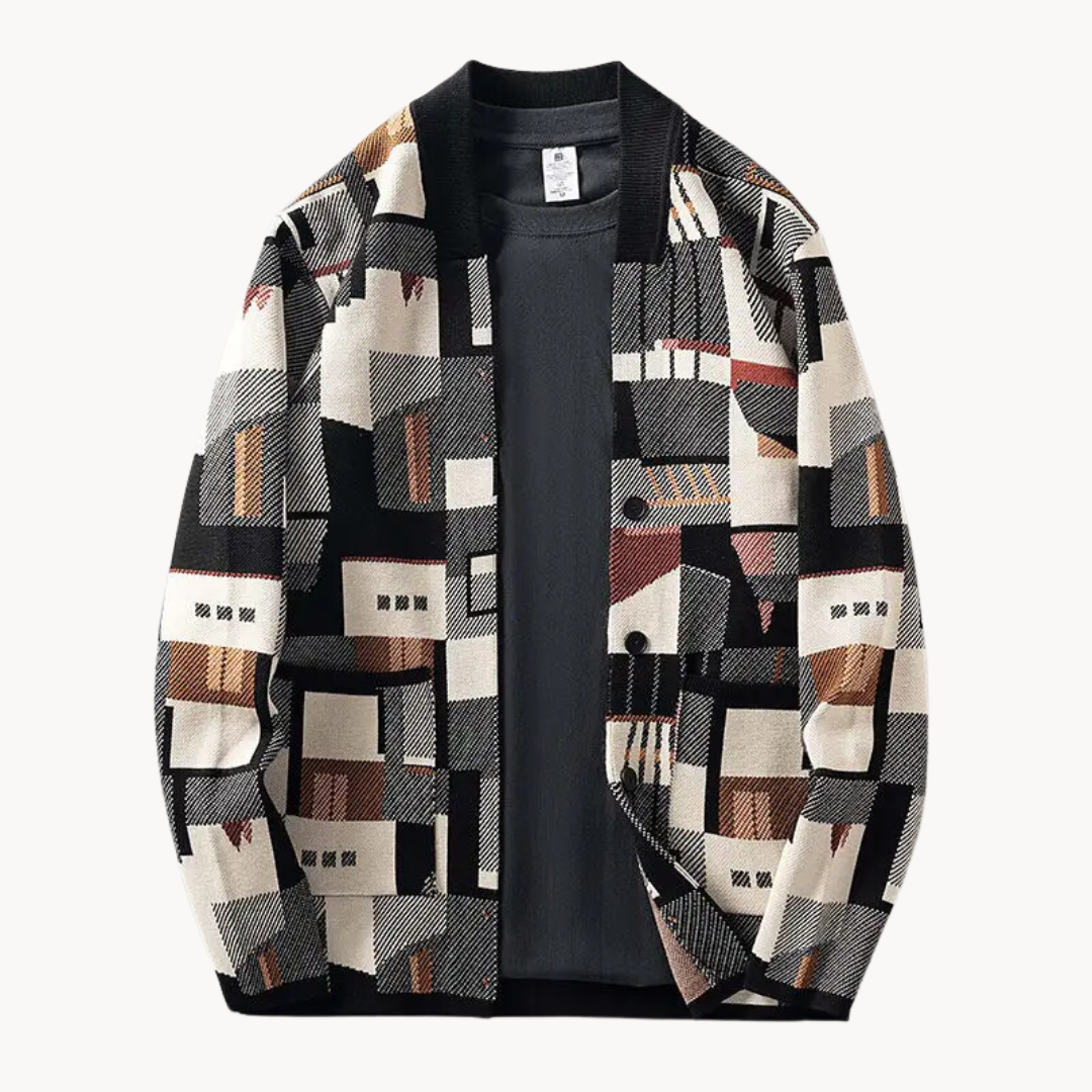 Abstract Knit - Cardigan CASA LARO MEN