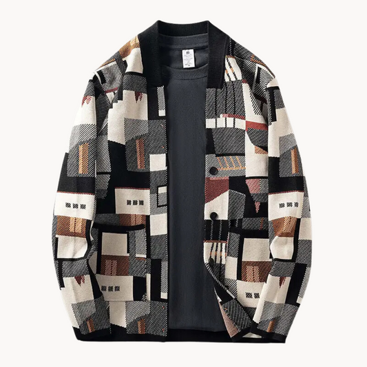 Abstract Knit - Cardigan CASA LARO MEN