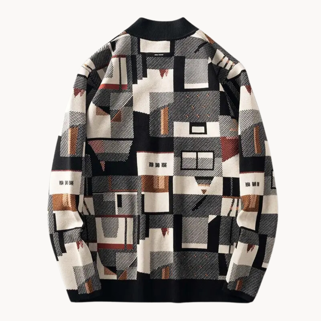 Abstract Knit - Cardigan CASA LARO MEN