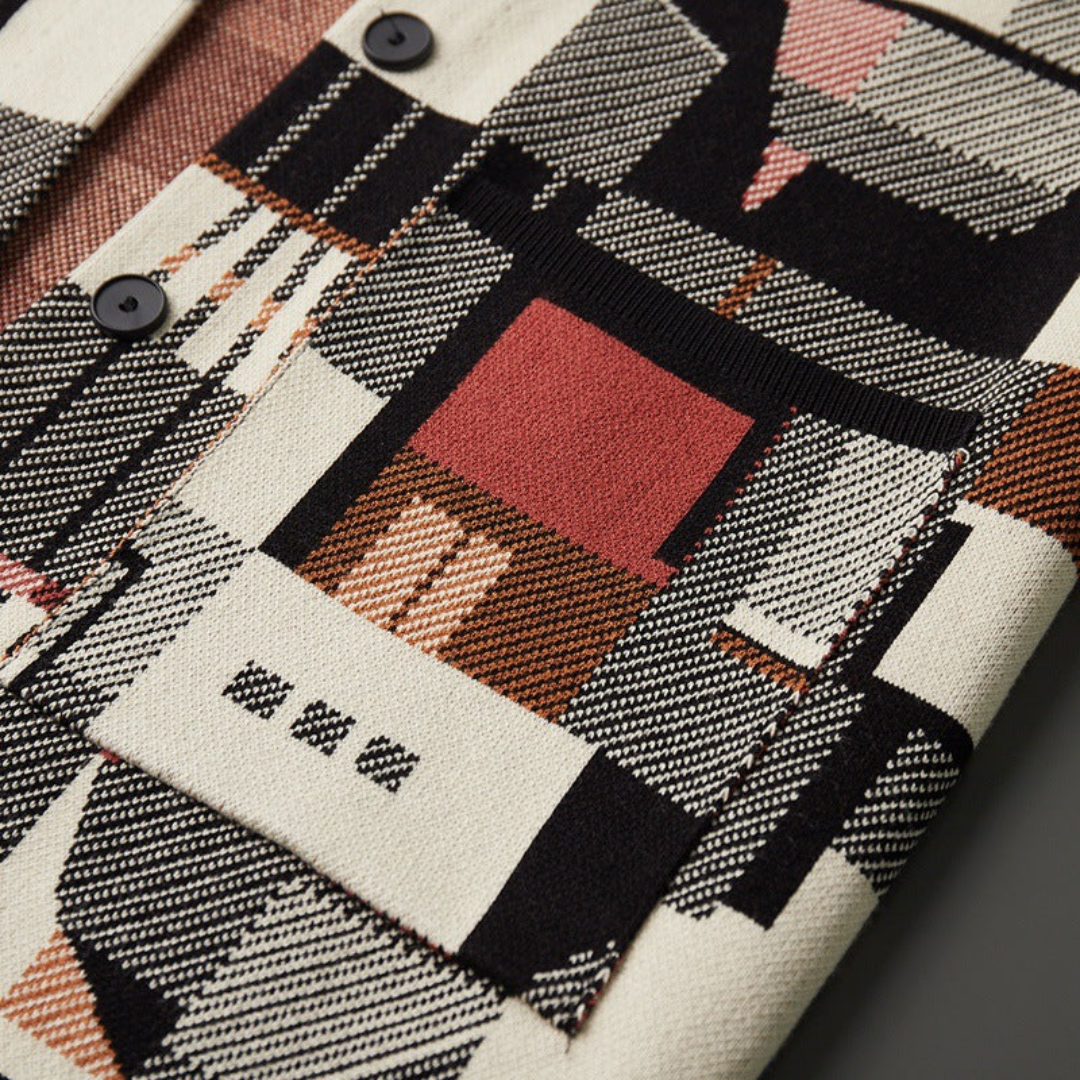 Abstract Knit - Cardigan CASA LARO MEN