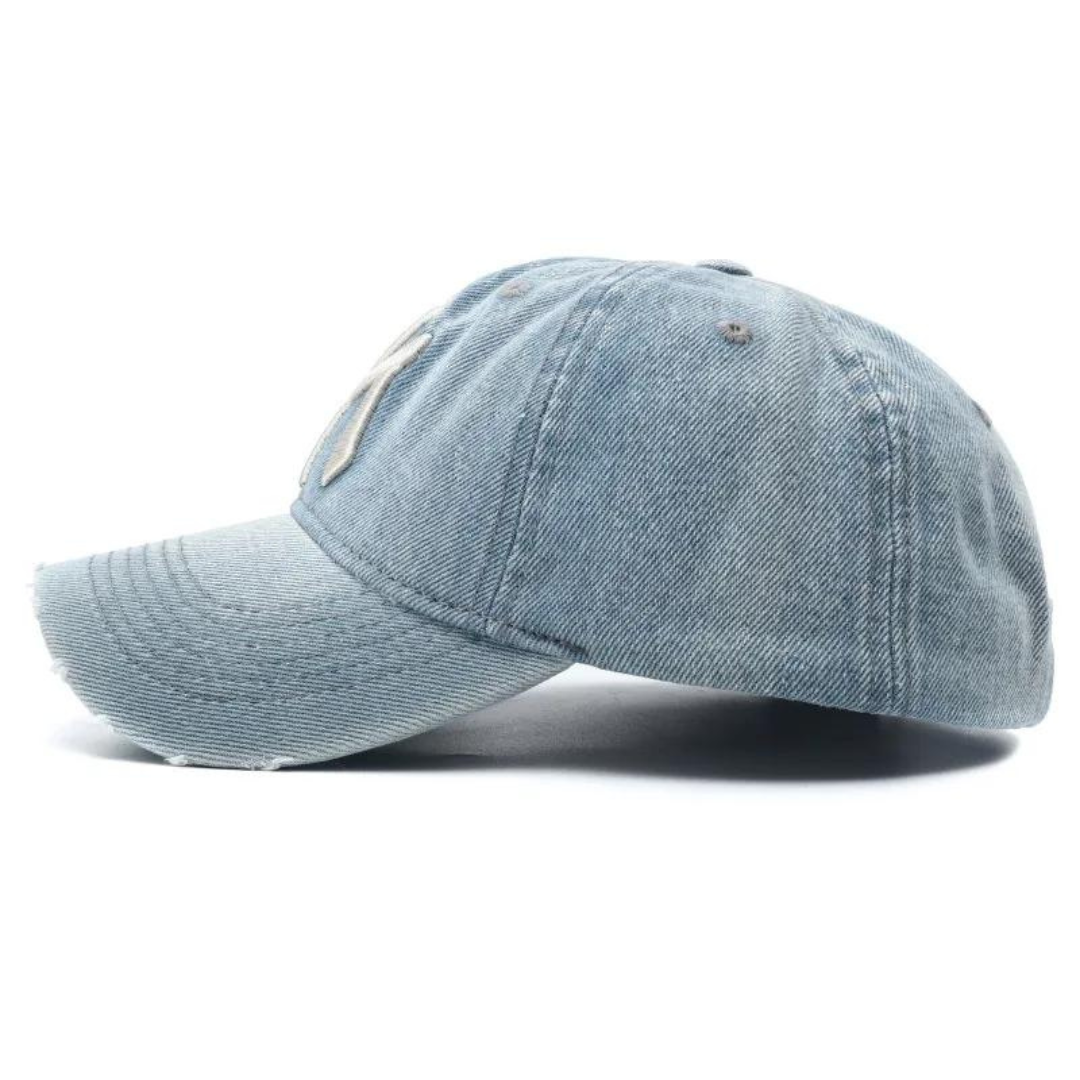 Adjustable Denim Baseball - Cap CASA LARO MEN