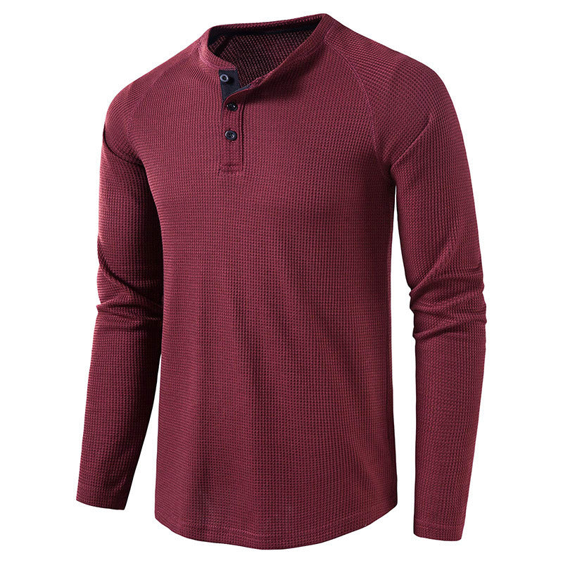 Aero Knit Henley - T-Shirt CASA LARO MEN