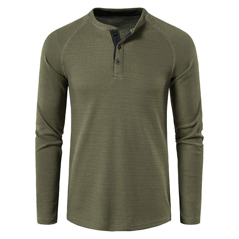 Aero Knit Henley - T-Shirt CASA LARO MEN