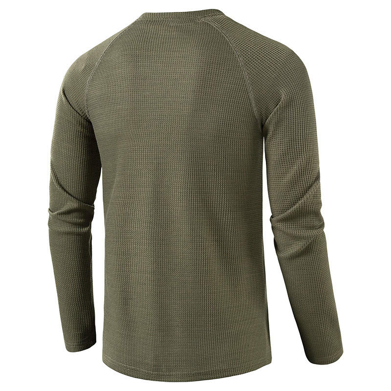 Aero Knit Henley - T-Shirt CASA LARO MEN