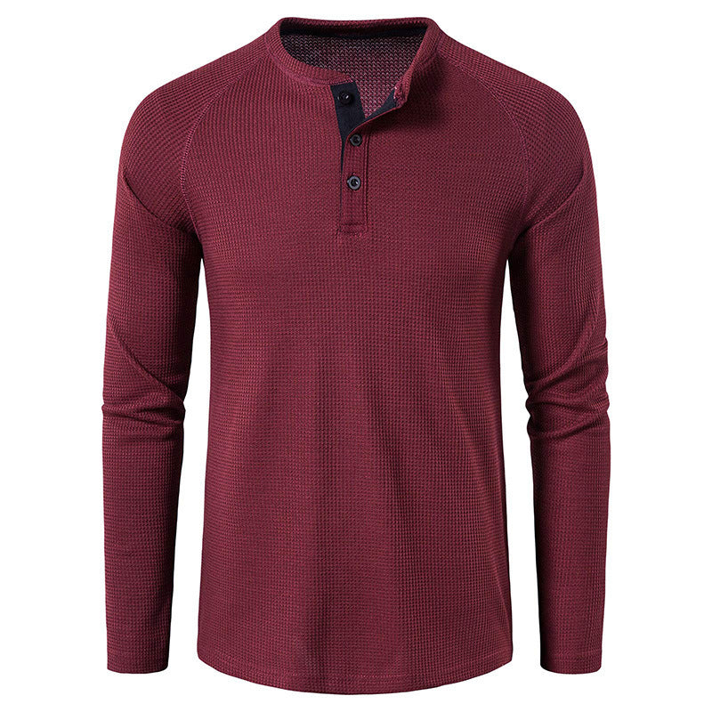 Aero Knit Henley - T-Shirt CASA LARO MEN