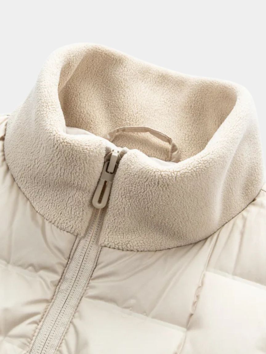 Alpine Cream Hybrid Jacket - Casa  Laro CASA LARO