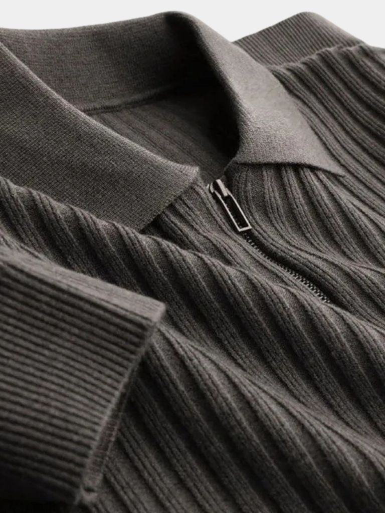Alpine Riviera Knit Polo Pullover - Casa  Laro CASA LARO