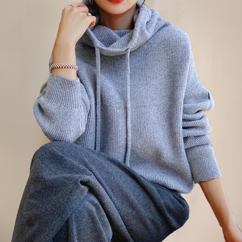 Aria Merino Wool Turtleneck - Sweater CASA LARO