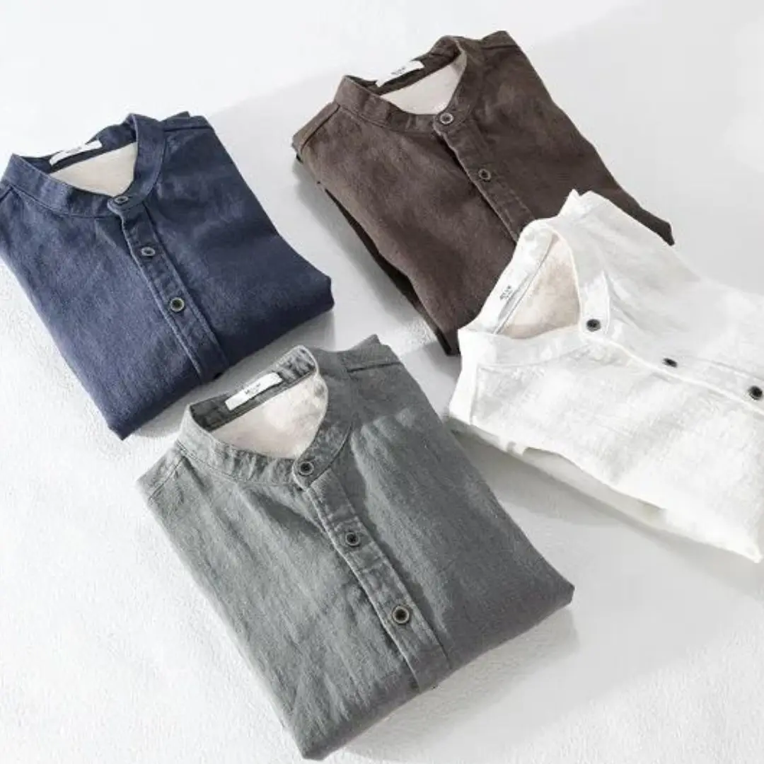 Artisan Linen Long Sleeve - Shirt CASA LARO