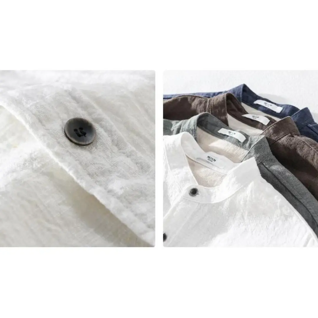 Artisan Linen Long Sleeve - Shirt CASA LARO