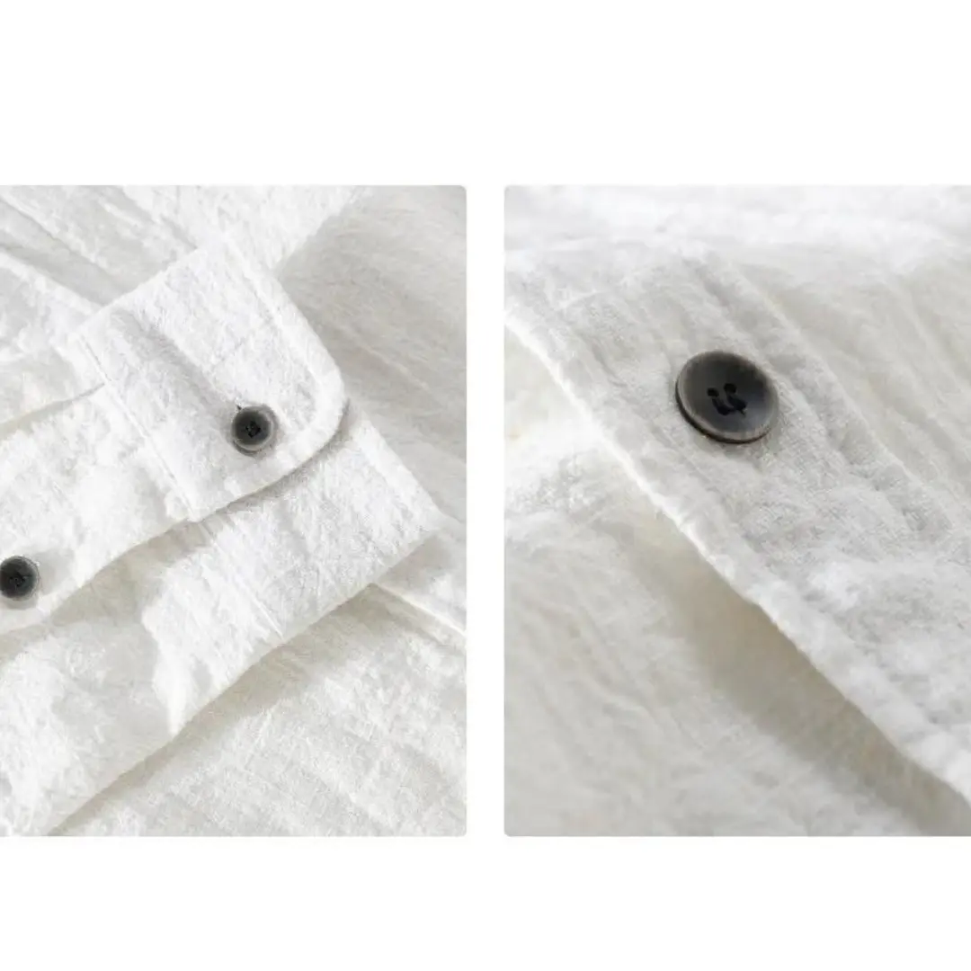 Artisan Linen Long Sleeve - Shirt CASA LARO