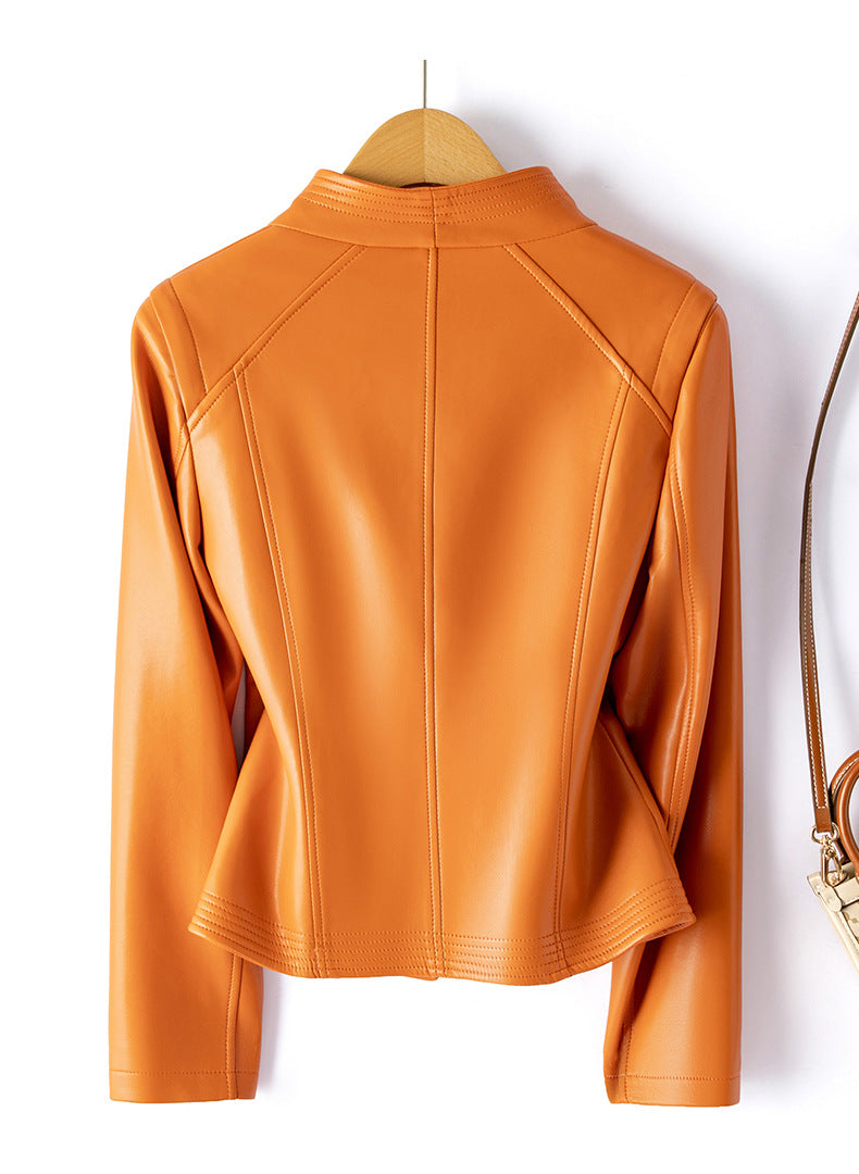 Astor Leather Moto - Jacket CASA LARO