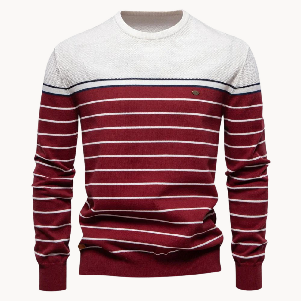 Atlantic Stripe Cotton - Sweater CASA LARO MEN