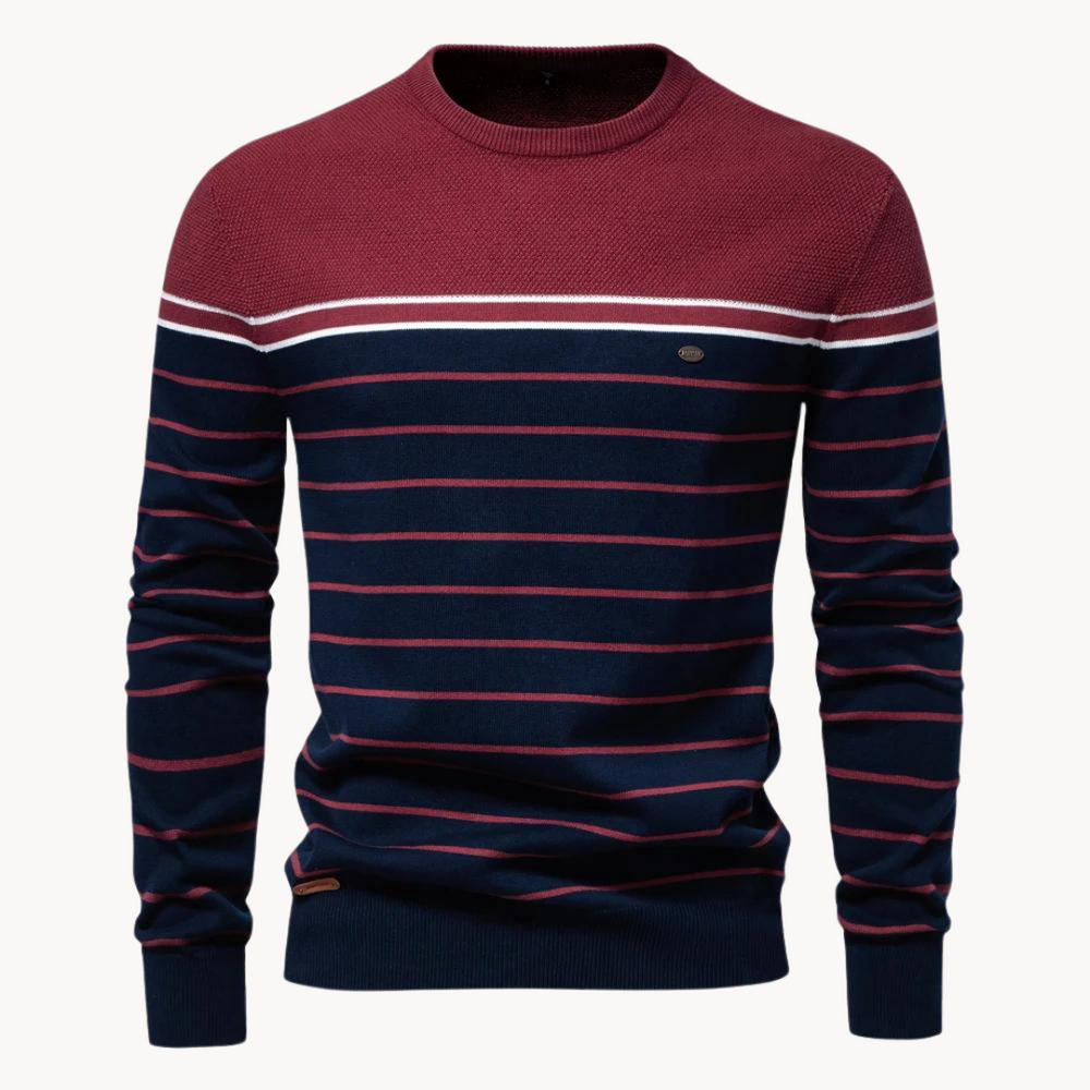 Atlantic Stripe Cotton - Sweater CASA LARO MEN