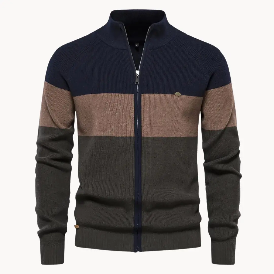 Autumn Zip-Front Knit - Cardigan CASA LARO