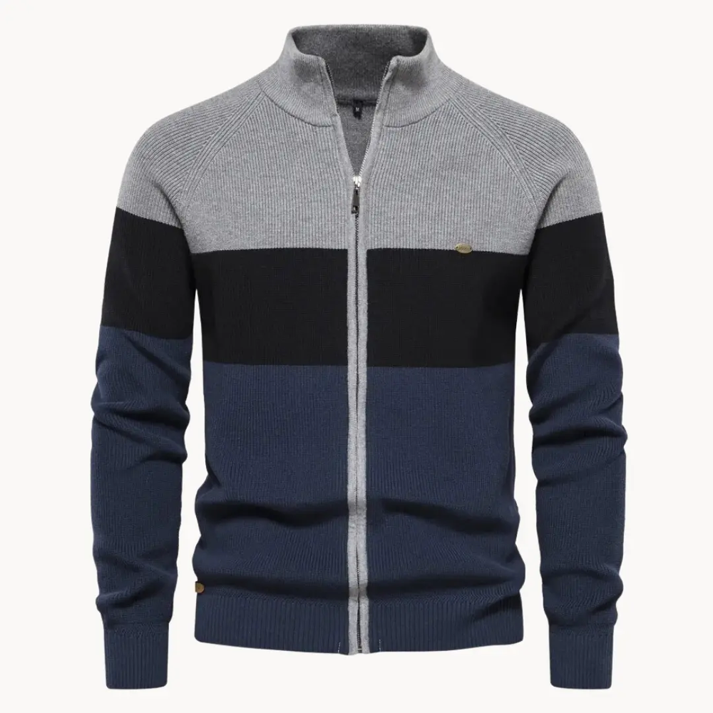 Autumn Zip-Front Knit - Cardigan CASA LARO