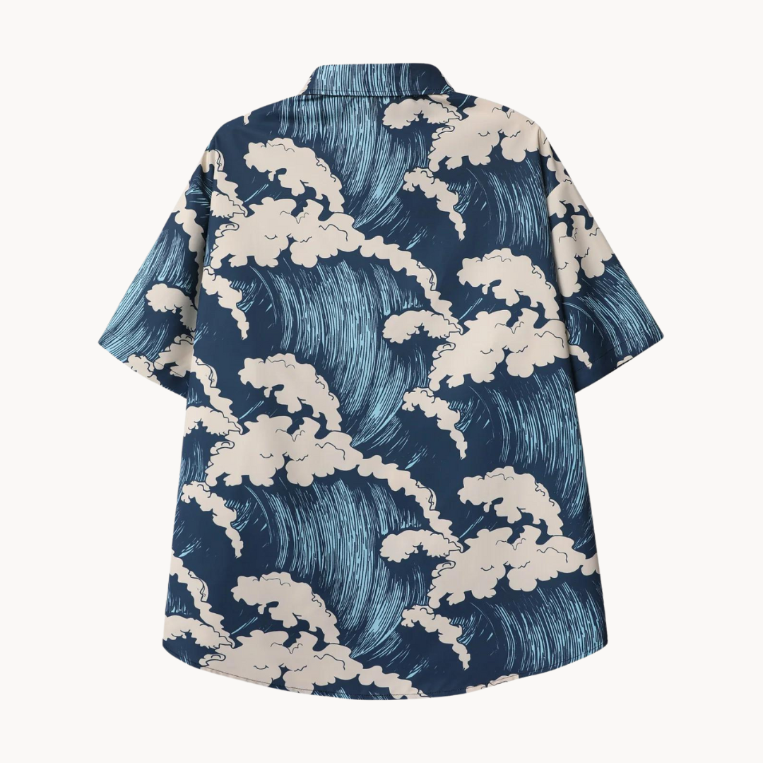 Blue Oversized - Top