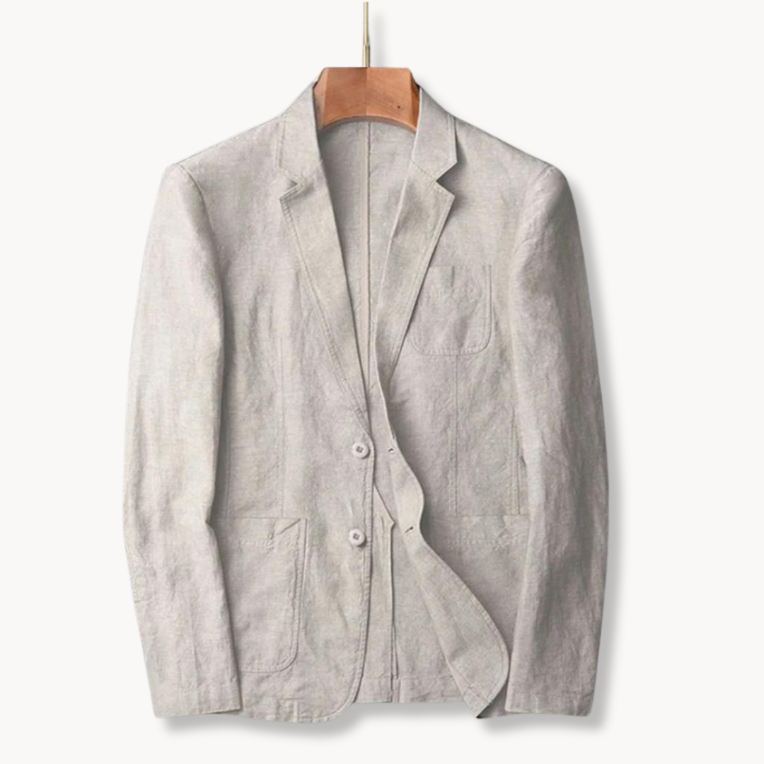 Cerulean Linen Tailored - Blazer