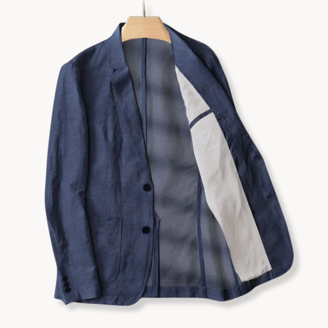 Cerulean Linen Tailored - Blazer