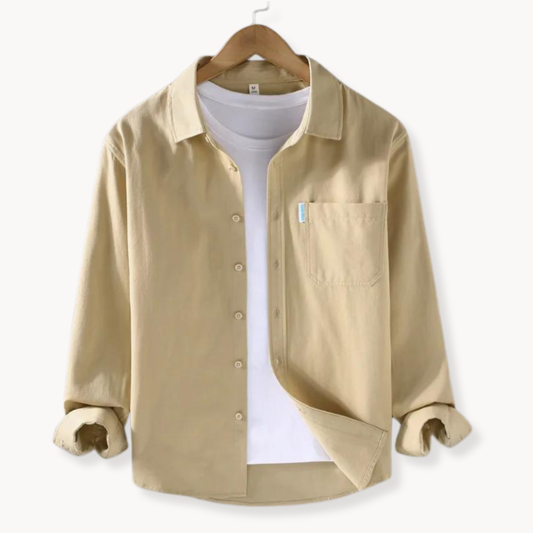 Classic Cotton Button-Down - Shirt