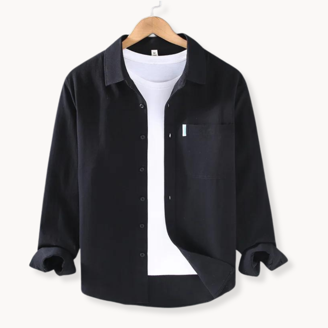 Classic Cotton Button-Down - Shirt