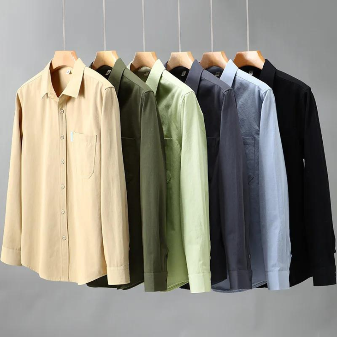Classic Cotton Button-Down - Shirt
