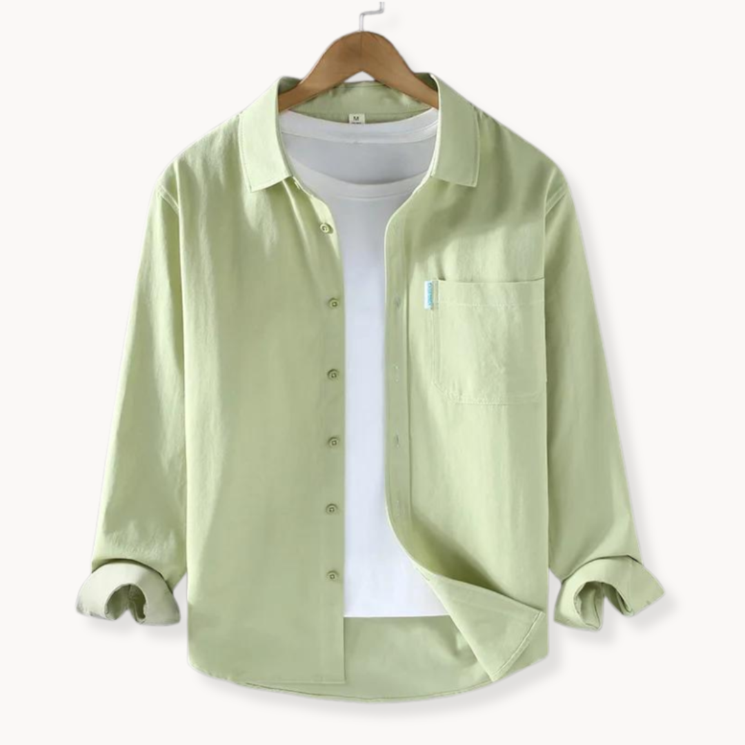Classic Cotton Button-Down - Shirt