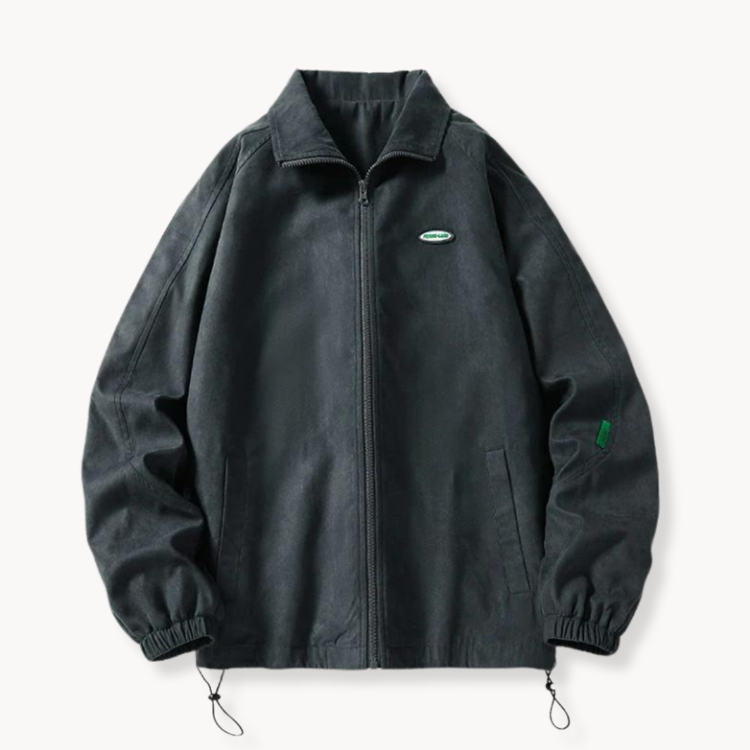 Tailored Minimalist Zip-Front - Jacket