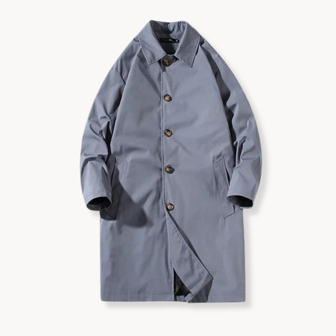Waterproof Hooded Trench - Coat
