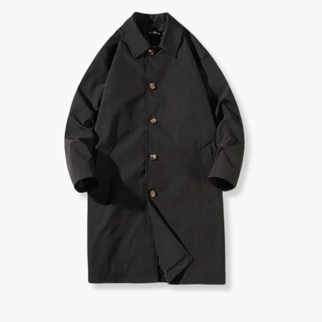 Waterproof Hooded Trench - Coat
