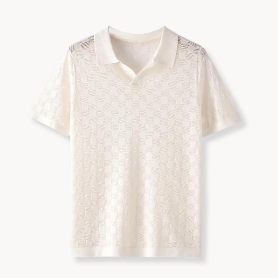 Vance Silk Polo - Polo Shirt