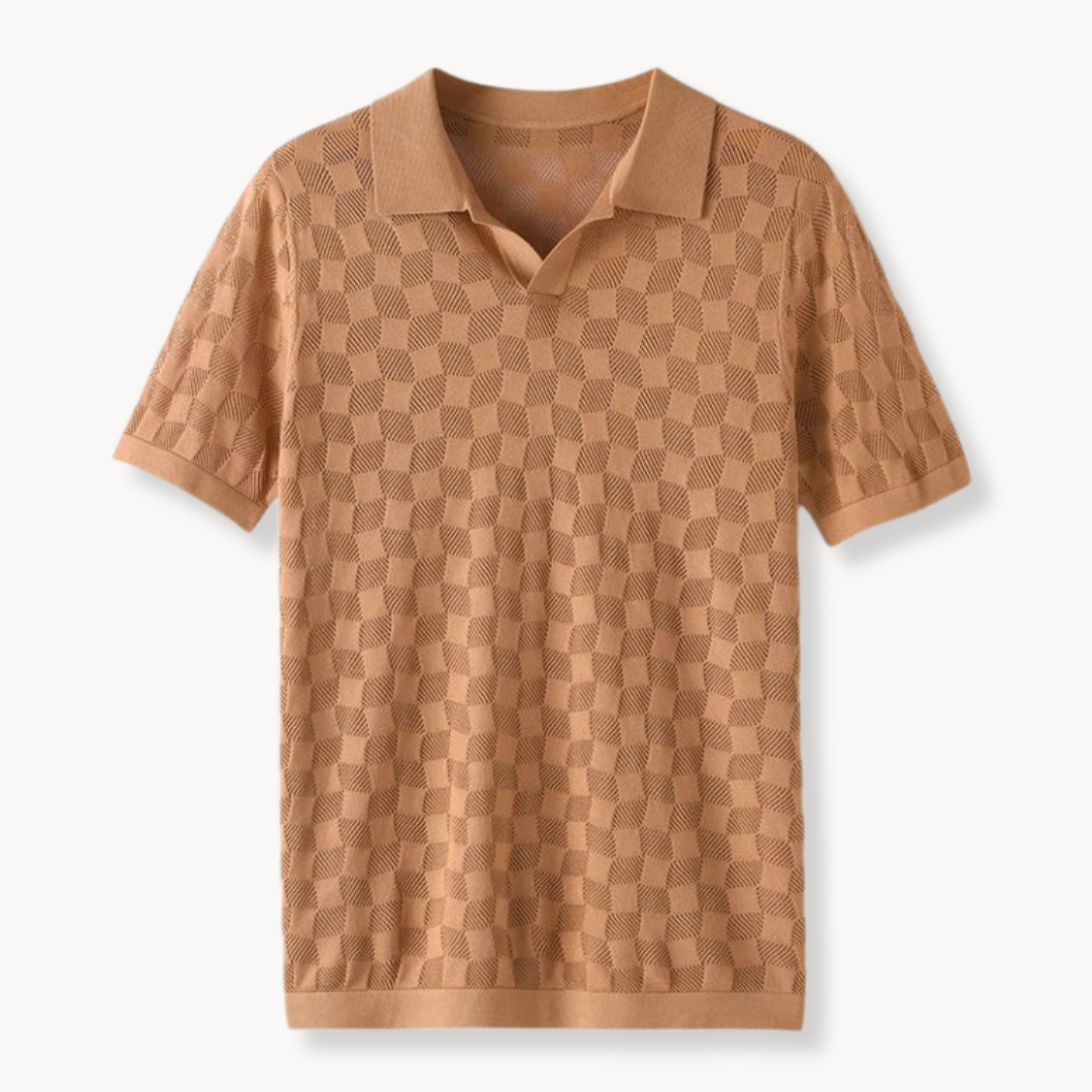 Vance Silk Polo - Polo Shirt