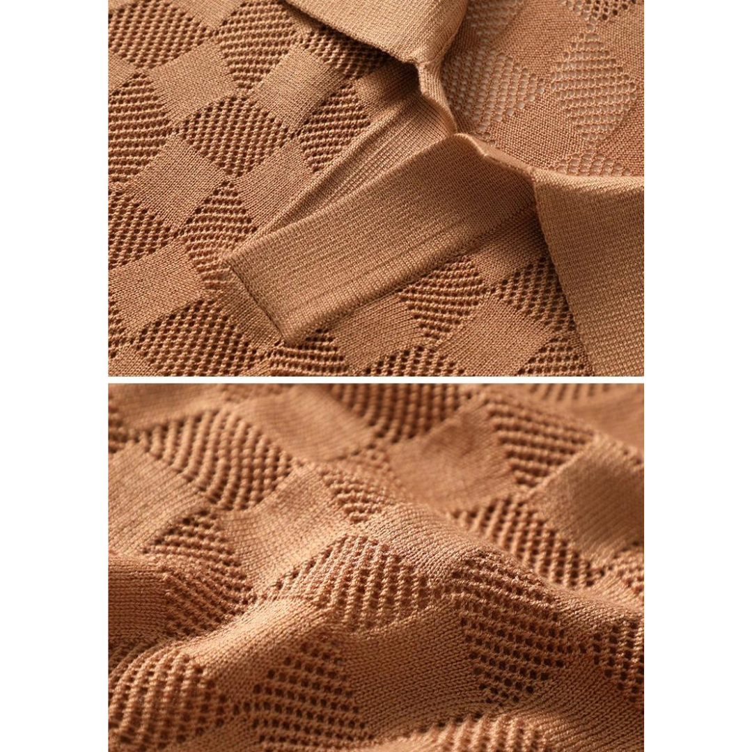 Vance Silk Polo - Polo Shirt
