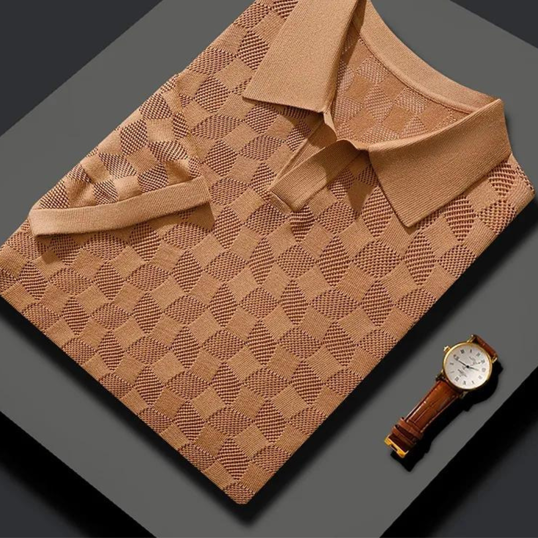 Vance Silk Polo - Polo Shirt