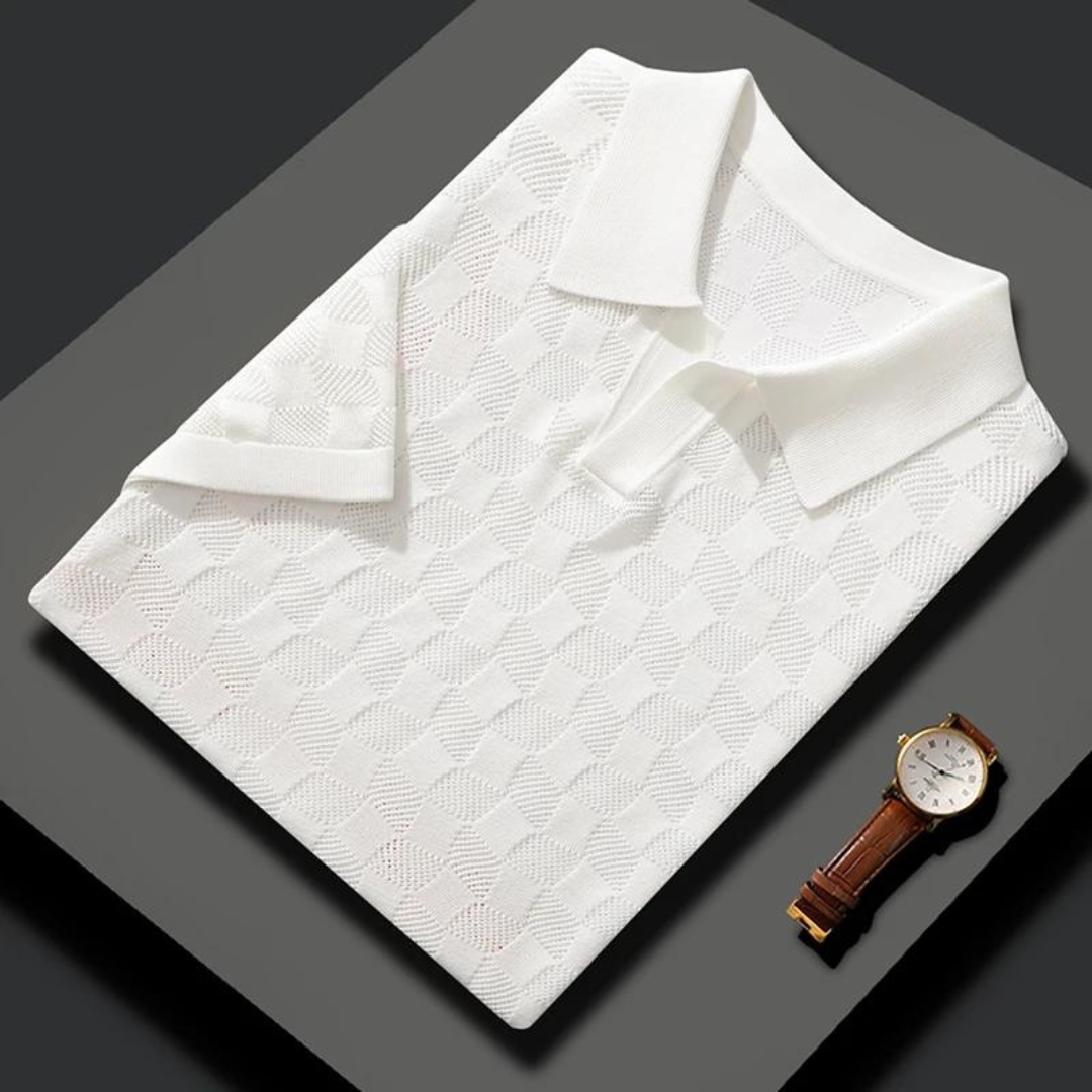 Vance Silk Polo - Polo Shirt