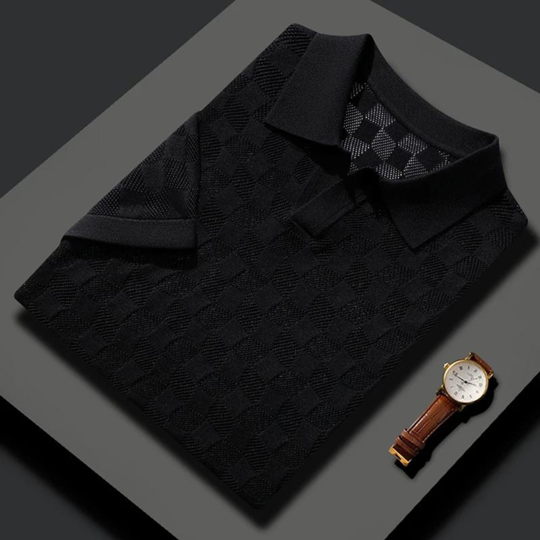 Vance Silk Polo - Polo Shirt