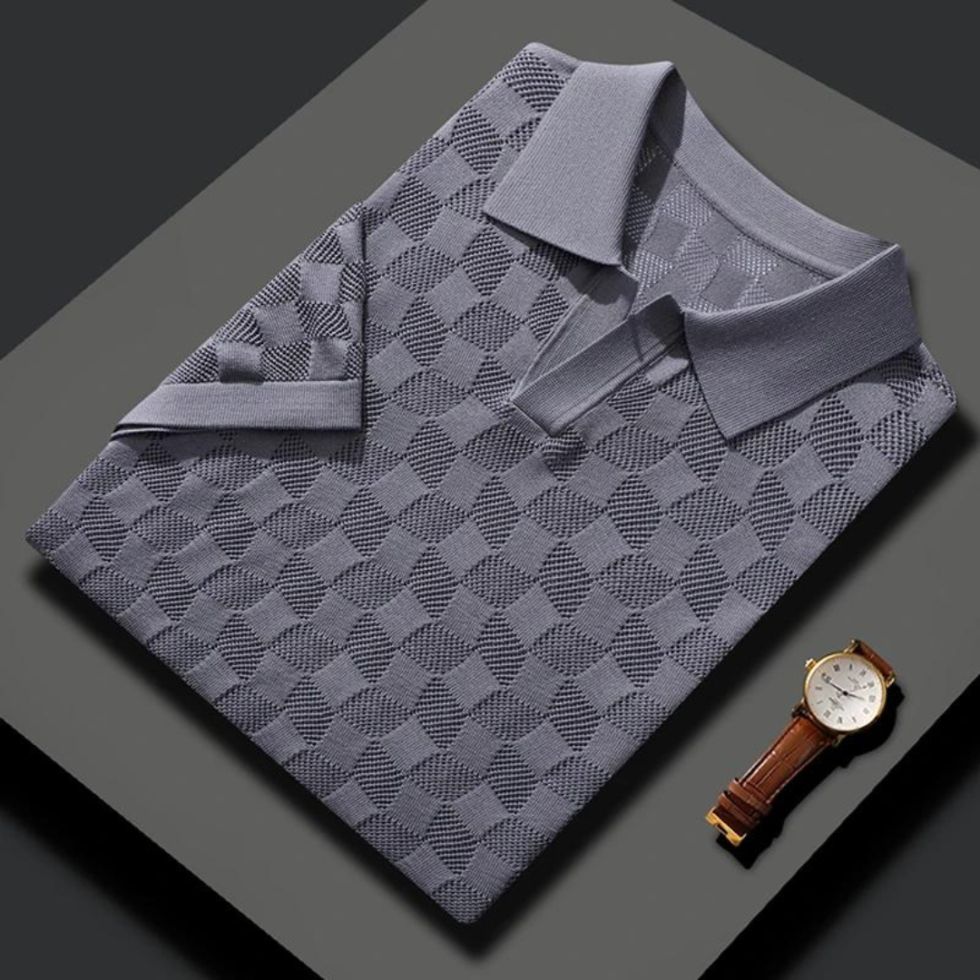Vance Silk Polo - Polo Shirt