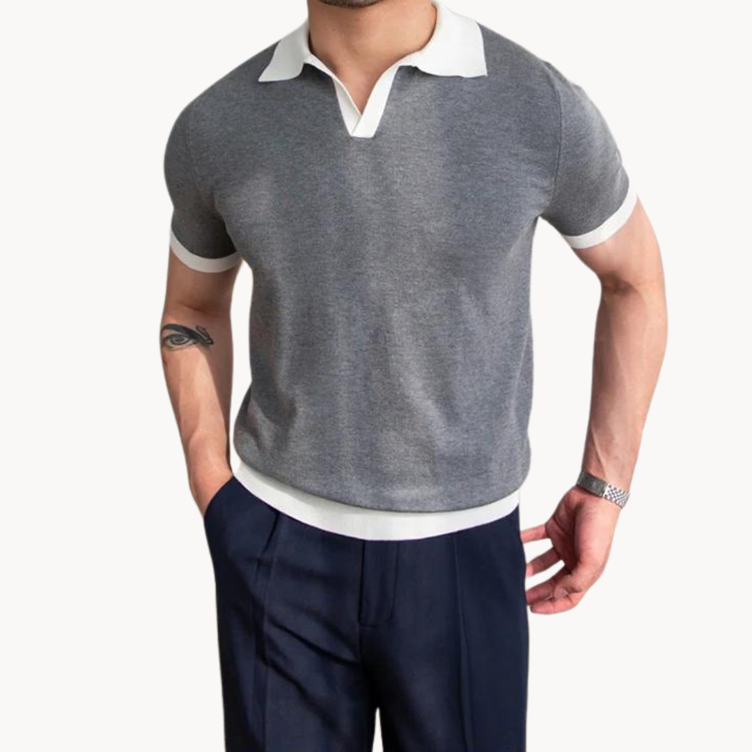 Pique Cotton Slim Fit - Polo Shirt