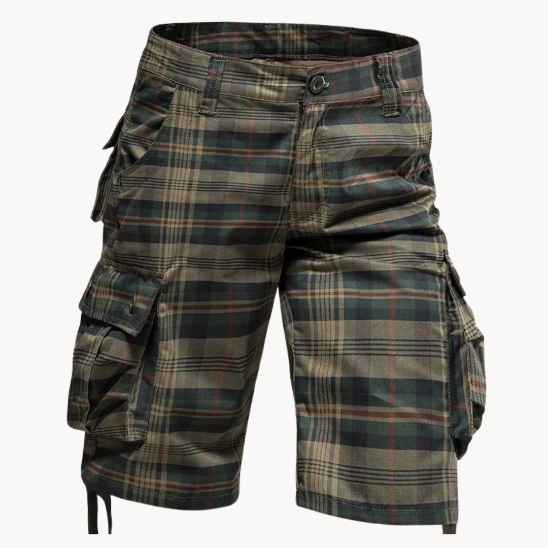 Plaid Cotton - Shorts
