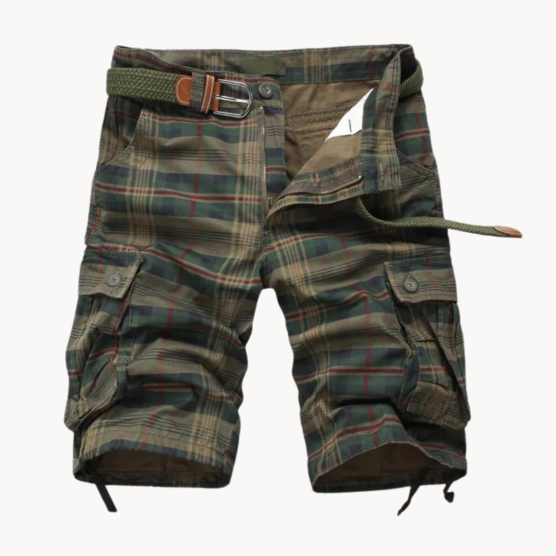 Plaid Cotton - Shorts