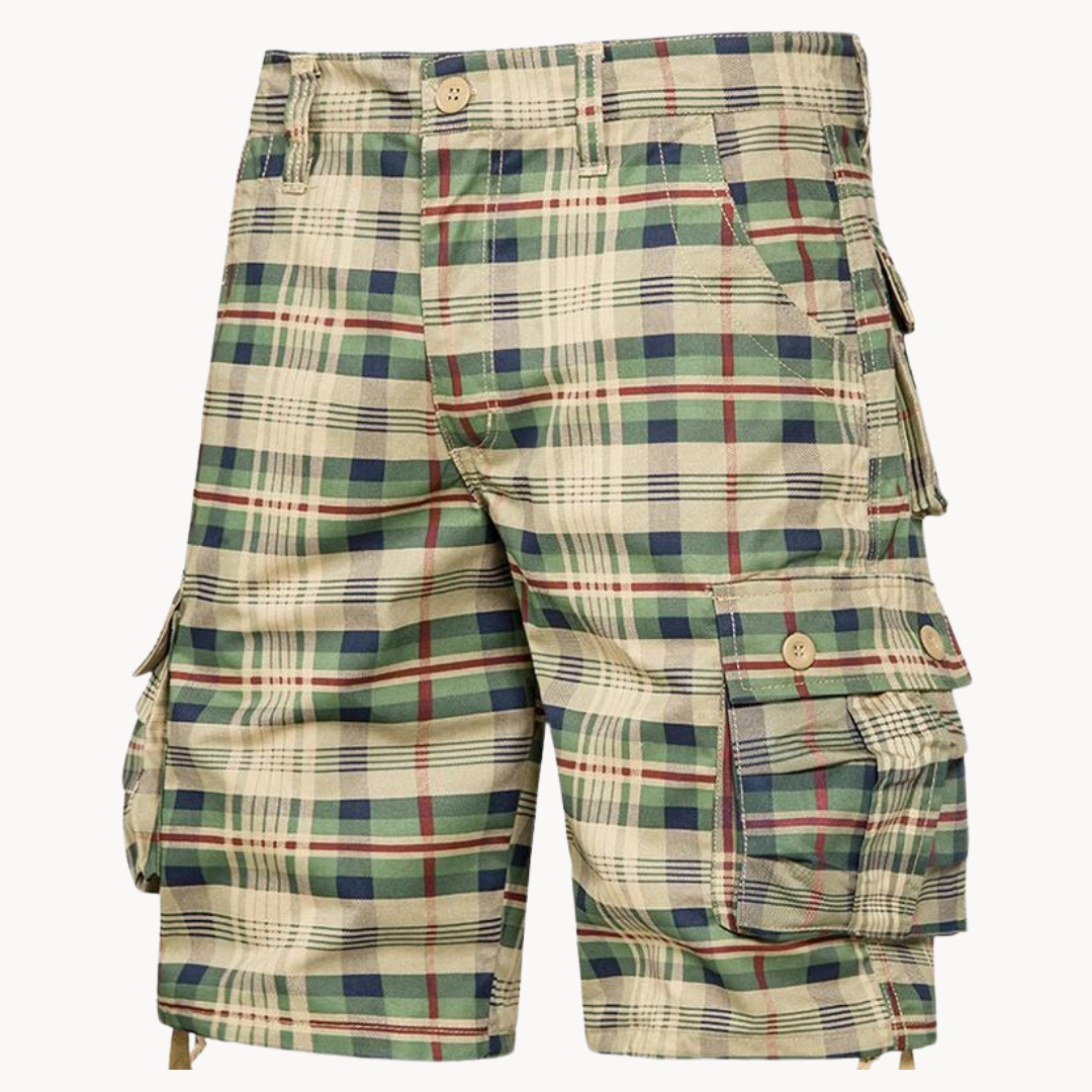 Plaid Cotton - Shorts